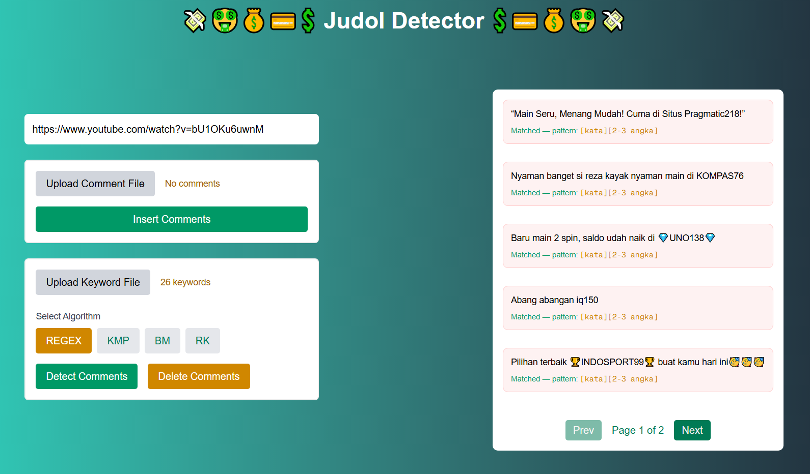 Judol Detector