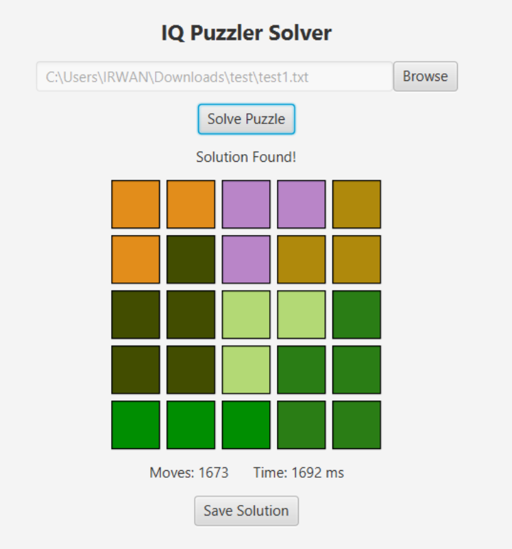 IQ Puzzler Pro Solver